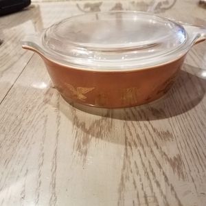 Vintage Pyrex all American pattern